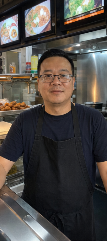 餐饮老板行业代表图